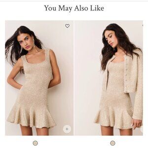 loveshackfancy | Sarajane Sequin Stretch Knit Mini Dress